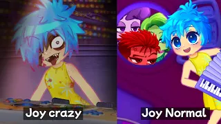 Joy is crazy vs Joy is normal | Inside Out 2 Movie (2024)