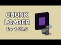 Minecraft 1 21 5 New Chunk Loader Tutorial Java