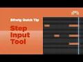 Bitwig Quick Tip The Step Input Tool