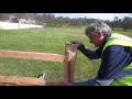 How to build a split rail fence