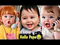 Baby Can’t Stop Laughing 😂 | Cute Baby Talking \u0026 Saying Papa | Funniest Baby Compilation 2025