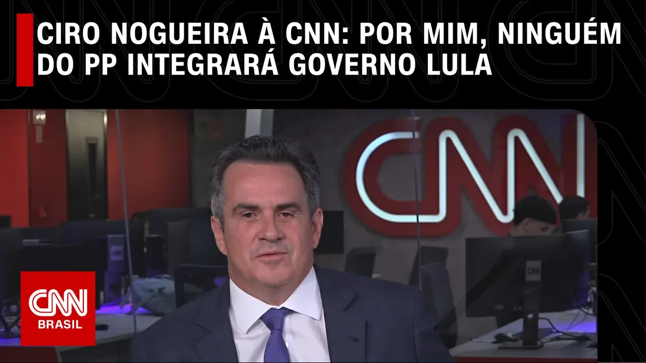 Ciro Nogueira à CNN: Por mim, ninguém do PP integrará governo Lula | CNN PRIME TIME