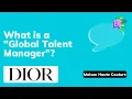 Interview with Conor Global Talent Manager at CHRISTIAN DIOR COUTURE - The Big Talk Metier