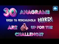 BRAND NEW Anagrams Quiz Game How Many Can You Solve