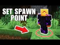 How To Set Spawn Point in Minecraft Java Bedrock Edition