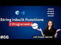 inbuilt functions of string in c