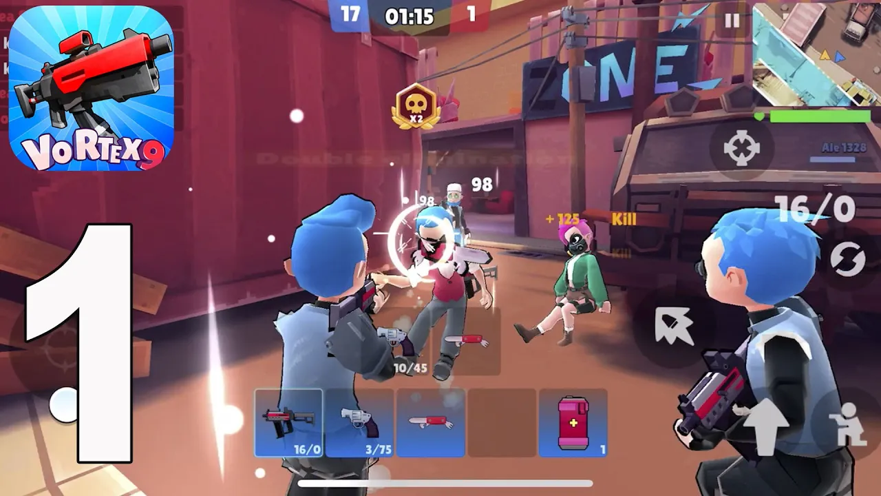 Vortex 9 - Gameplay Walkthrough part 1(iOS,Android)