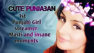 punjabi girl streamer having masti and insane moments with her teammates