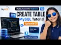Create a Table in MySQL MySQL Course for Beginners Episode 3