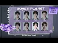 BOYS II PLANET - Never Been 2 Heaven｜FINAL DEBUT BATTLE｜Lyric Video｜Stone Music Playlist