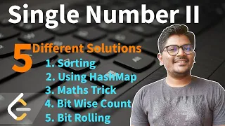 Single Number II Java LeetCode - Medium