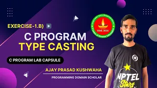Write a C Program for type casting Program for Type Casting Implicit and Explicit type cast in C