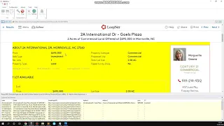 How to scrape property details and agent data from Loopnet website listings using webharvy