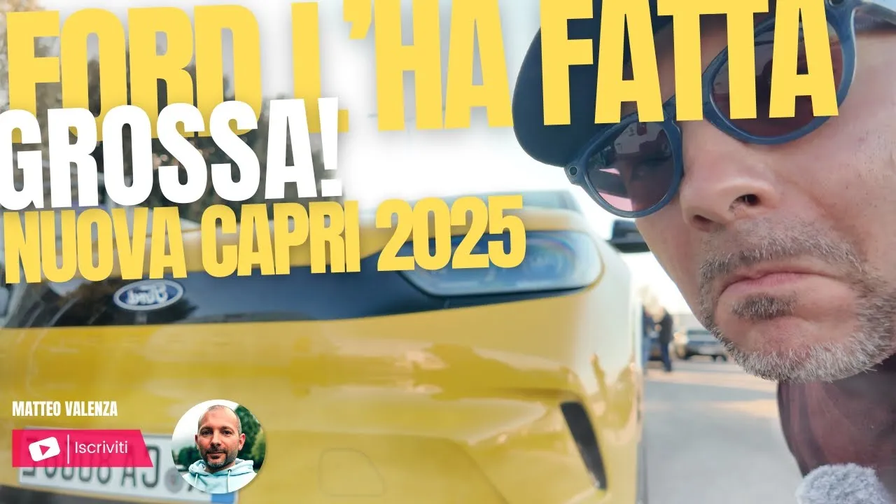 Ford Capri elettrica alla prova: spazio e comfort più che sportività