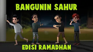 Download Bangunin Orang Sahur | Cerita Warga | Spesial Ramadhan | Animasi lucu MP3