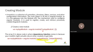 50 AngularJS - Modules Dependency Injection