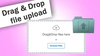 Drag drop file uploader using Javascript and PHP No Frameworks Quick Programming Tutorial