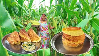 ताजे मक्के से बनाएं टेस्टी अप्पम नाश्ता 😋 साथ में चने की चटनी | Fresh Corn Appam Recipe