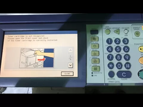 Download MP3 How to ready toner not recognized in Toshiba e Studio 230, 255, 350, 450