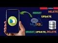 How to Insert Update And Delete Data From PHP mySQL DataBase In Flutter