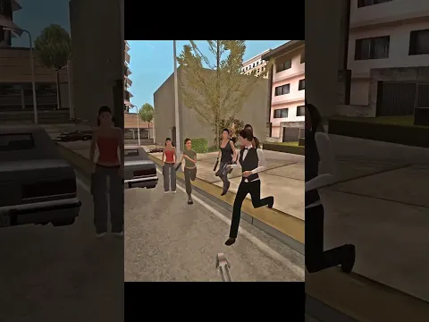 CJ's all Girlfriend Help to Capture Ballas Hood #gtasa #shorts