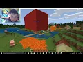 Playing spleef on Minecraft Education Edition