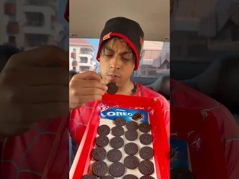 ازااااي ايس كريم الاوريو !! 😱😂