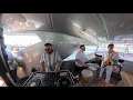 Afro House DJ Mix (Live Percussion \u0026 Sax) | Corporate Boat Party – DJ Tommy Funk \u0026 Bow Tie Events