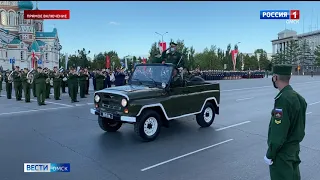 На Соборной площади прошла репетиция Парада Победы — прямое включение