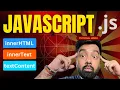 innerHTML innerText textContent in Javascript Tutorial 17