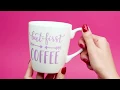 How to use Transfer Tape with Vinyl
