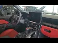2025 TOYOTA TACOMA TRD PRO WHITE WITH RED INTERIOR