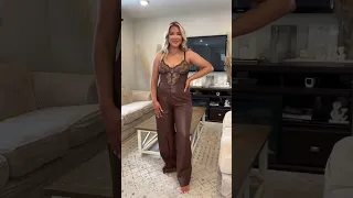 Pinsy Shapewear Midsize Body Body Suit Leather Pants Shapeware Date Night Outfit Inspo 