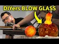 Download Lagu DIY “Experts” Try Glass Blowing for the First Time