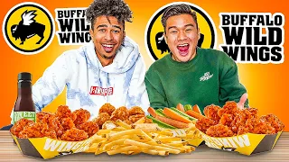 We Tried Every Buffalo Wild Wings Flavor w Kristopher London