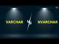 Difference Between Varchar and Nvarchar Varchar vs Nvarchar SQL Server Tutorial for Beginners