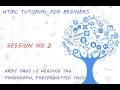 HTML Tutorial for Beginners 02 Basic HTML Tags Heading Tags Paragraph Tags