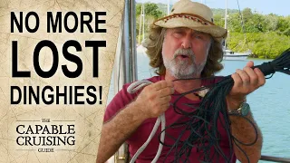 DON’T Lose your Dinghy! Best DIY Dinghy Painter