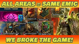 ALL DUNGEONS MORE WITH 1 EMIC WHILE SPEEDRUNING IT BUILD THIS NOW