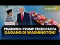 Lagu Misi Diplomasi Besar! Presiden Prabowo Tiba di AS: Bahas Tarif Dagang \u0026 Temui Donald Trump
