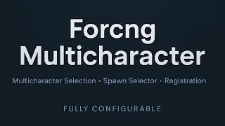 ESX Advanced FiveM Multicharacter Spawn Selector