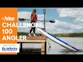 PELICAN CHALLENGER 100 ANGLER Fishing Kayak on Water - Only at Academy Sports Outdoors