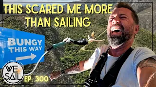 This Scared Me More Than Sailing | Nevis Bungy Jump | Episode 300