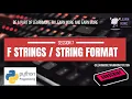 Session 7 F String and String Format in Python Tamil Learn Python in Tamil from Beginning