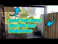 How to Install Patio Bistro Blind With Rope Configuration Outdoor Roll Up Blind