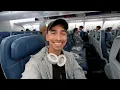 Traveling To Japan For The First Time ALONE 14 Hour Flight To Tokyo On Delta Airlines Main Cabin