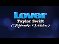 LOVER - Taylor Swift (KARAOKE VERSION)