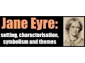 Jane Eyre setting characterisation symbolism themes