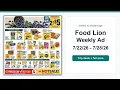 Food Lion Weekly Ad 26 - 26 Top Deals