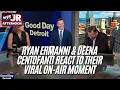 RYAN ERMANNI DEENA CENTOFANTI REACT TO THEIR VIRAL ON-AIR MOMENT